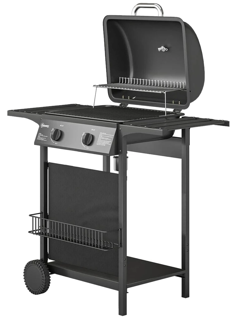 Outsunny Gasgrill Edelstahl