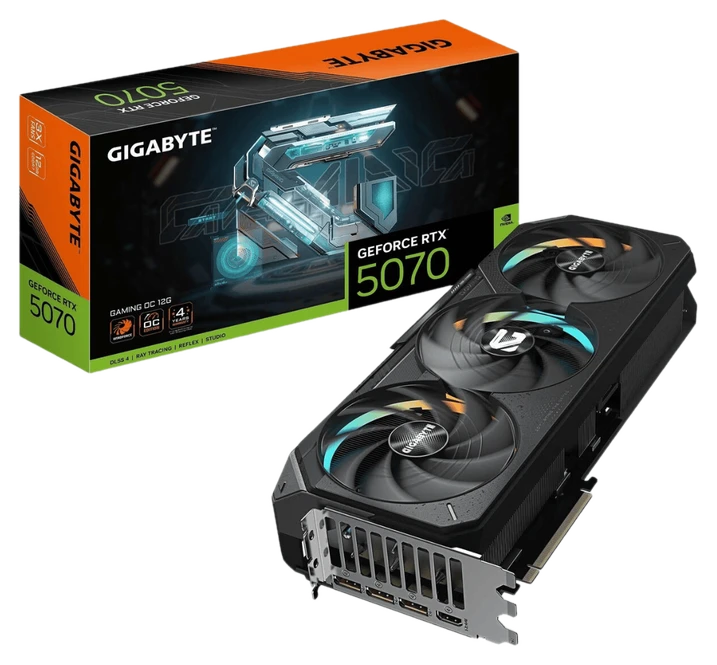 GIGABYTE GeForce RTX 5070 Ti GAMING OC 16 GB GDDR7 Gaming Grafikkarte