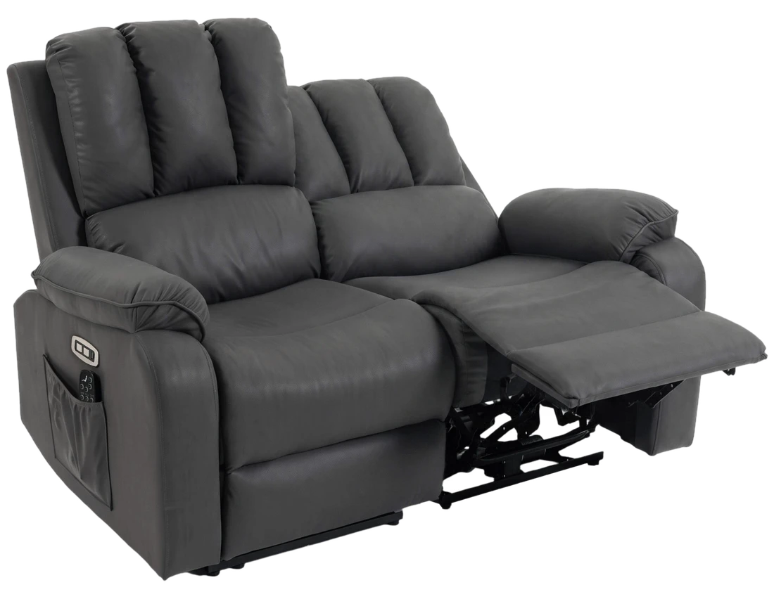 HOMCOM 2-Sitzer Elektrisches Relaxsofa