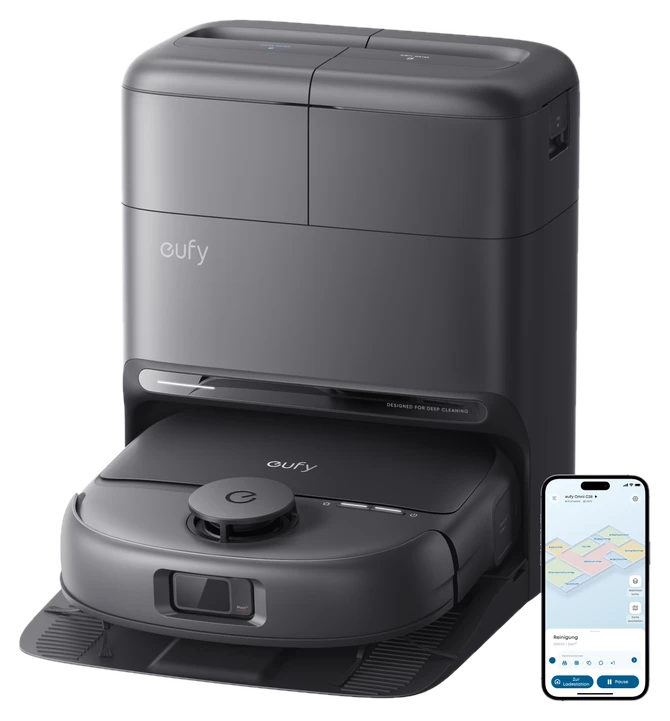 eufy Saugroboter mit Wischfunktion für Zuhause