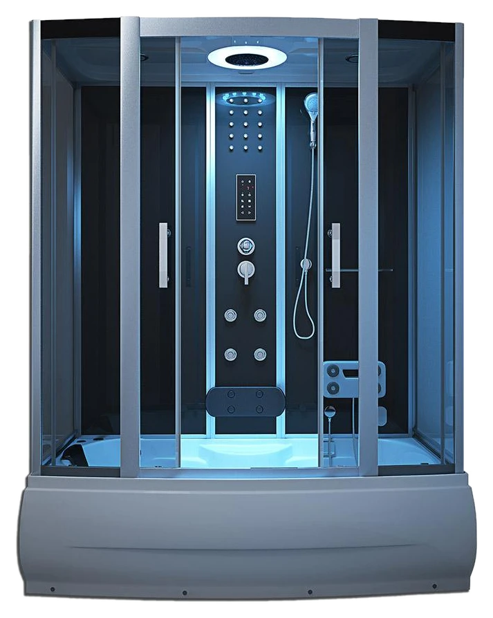 Home Deluxe Dampfsauna DIAMOND schwarz
