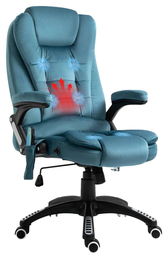 Vinsetto Massagestuhl blau