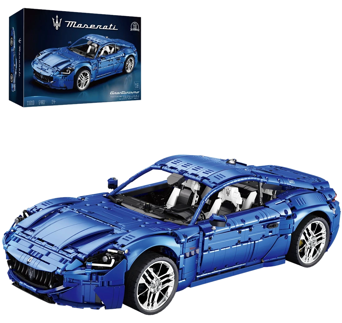 Brickithappen 1:8 Scale Sports Car Building Blocks 11010