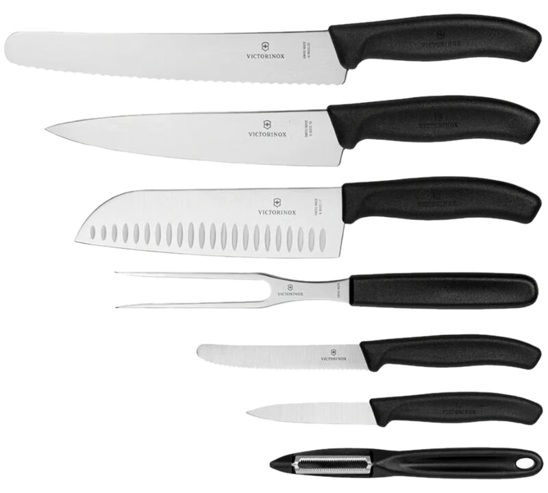 Victorinox Swiss Classic Serie Küchenessentials Messer-, 7-teilig