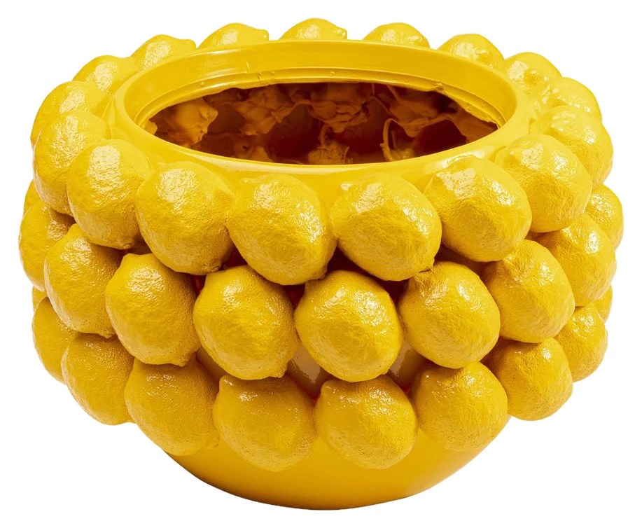 KARE Deko-Übertopf Lemon Juice