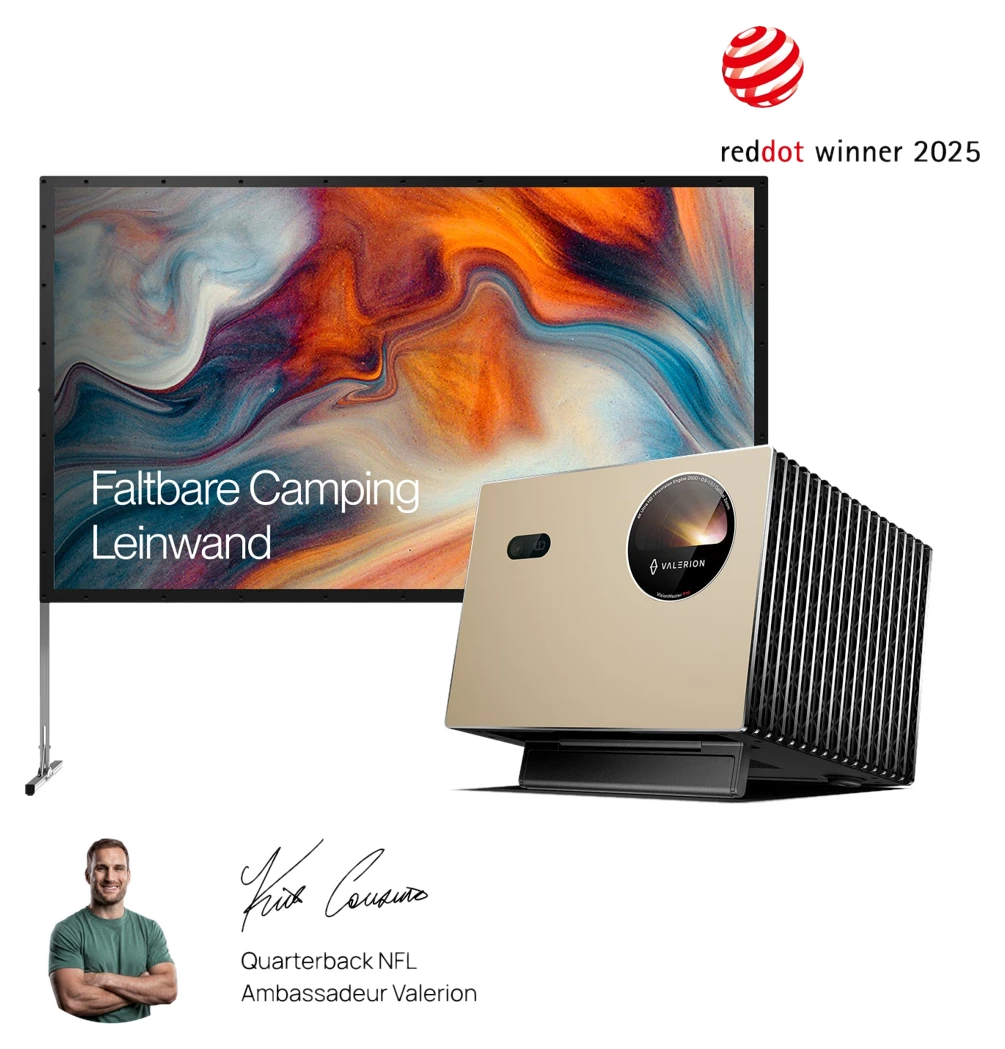 Valerion DE AWOL Valerion Pro + Outdoor-Leinwand