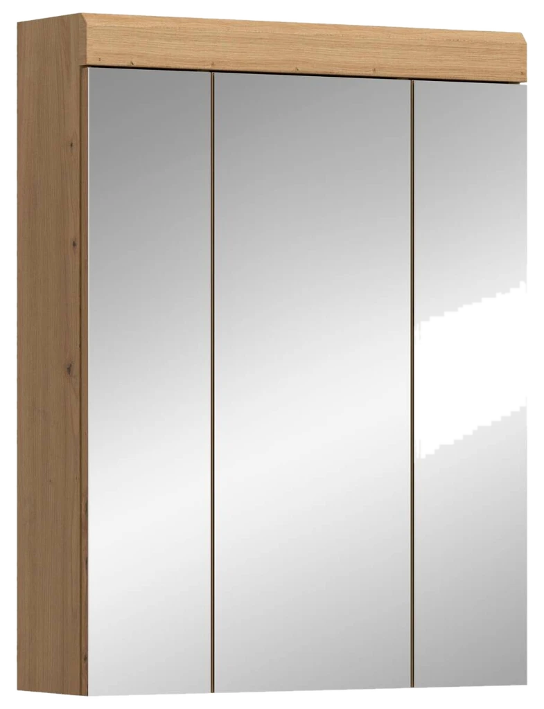 xonox.home Spiegelschrank Scout Eiche Artisan Nachbildung salbei Nachbildung