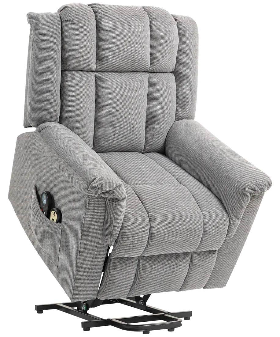 HOMCOM Relaxsessel Fernsehsessel Elektrisch Verstellbar Massagesessel
