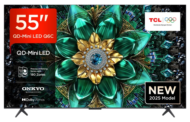TCL 98Q6C QD-Mini LED 98 Zoll 4K Smart TV: Dolby Vision IQ