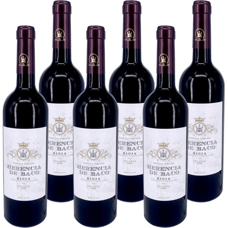 Tempranillo Herencia de Baco Rioja 2020 Crianza, 6er-Set