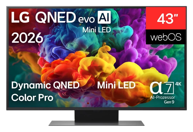LG 43QNED93B6A 43-Zoll-Gaming-Fernseher