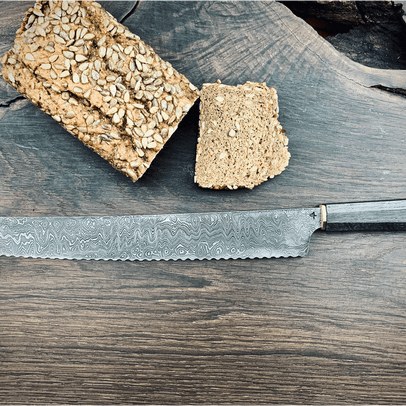 Brotmesser aus Damast