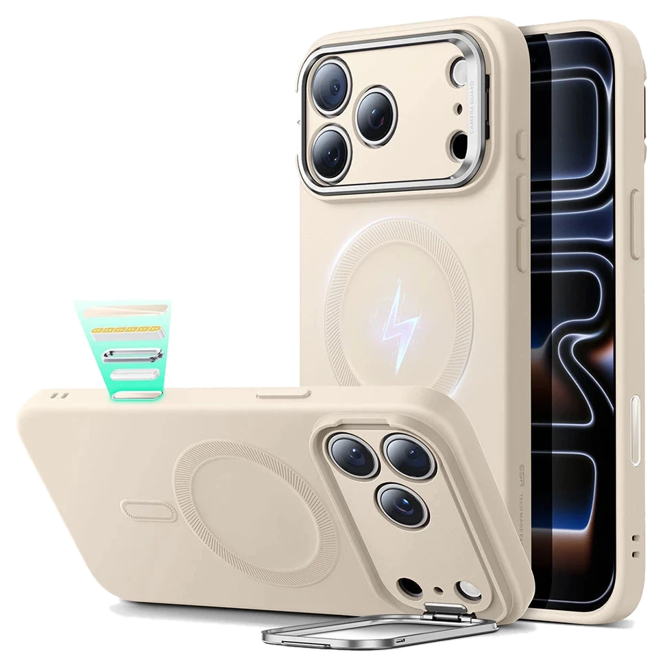 ESR iPhone 17 Pro Max Cloud Soft Magnetic Case (Camera Control