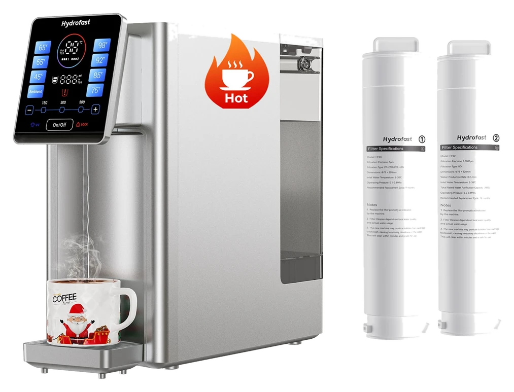 Hydrofast W100 Wasserfilter Set mit RO-Filter + 4-in-1-Filter