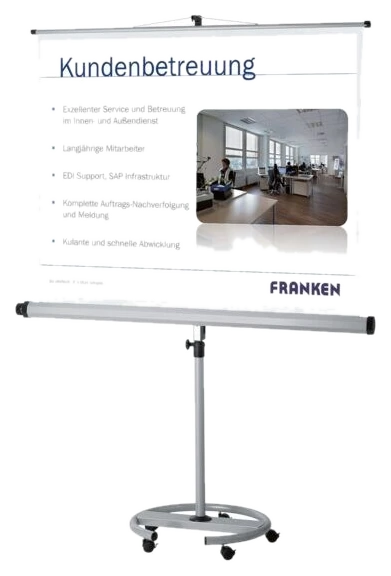 Franken Stativleinwand »Mobil« 150 x 150 cm