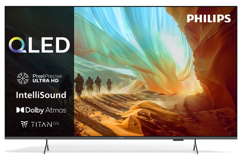 Philips 75 Zoll 4K QLED Smart TV mit Dolby Atmos