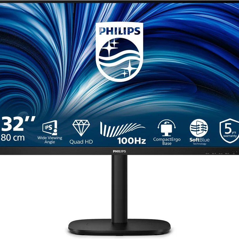 Philips 80,0cm (31,5") 32B2N3500 16:09 2xHDMI+DP+USB black