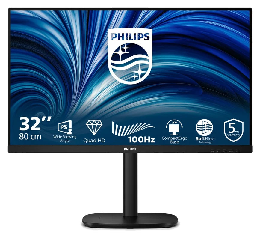 Philips 80,0cm (31,5") 32B2N3500 16:09 2xHDMI+DP+USB black
