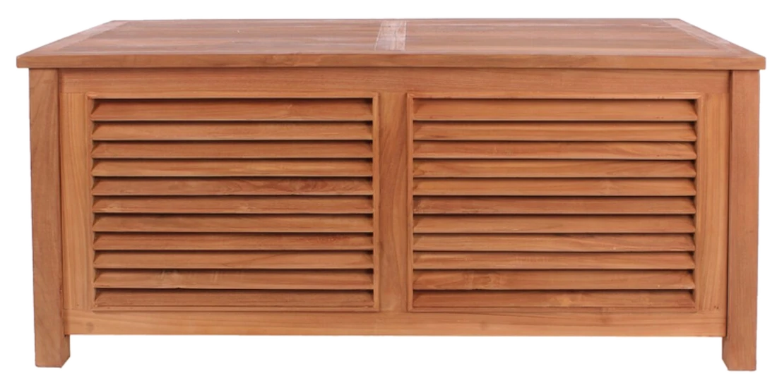 Mr. Deko Aufbewahrungsbox Auflagenbox Teak Grande II
