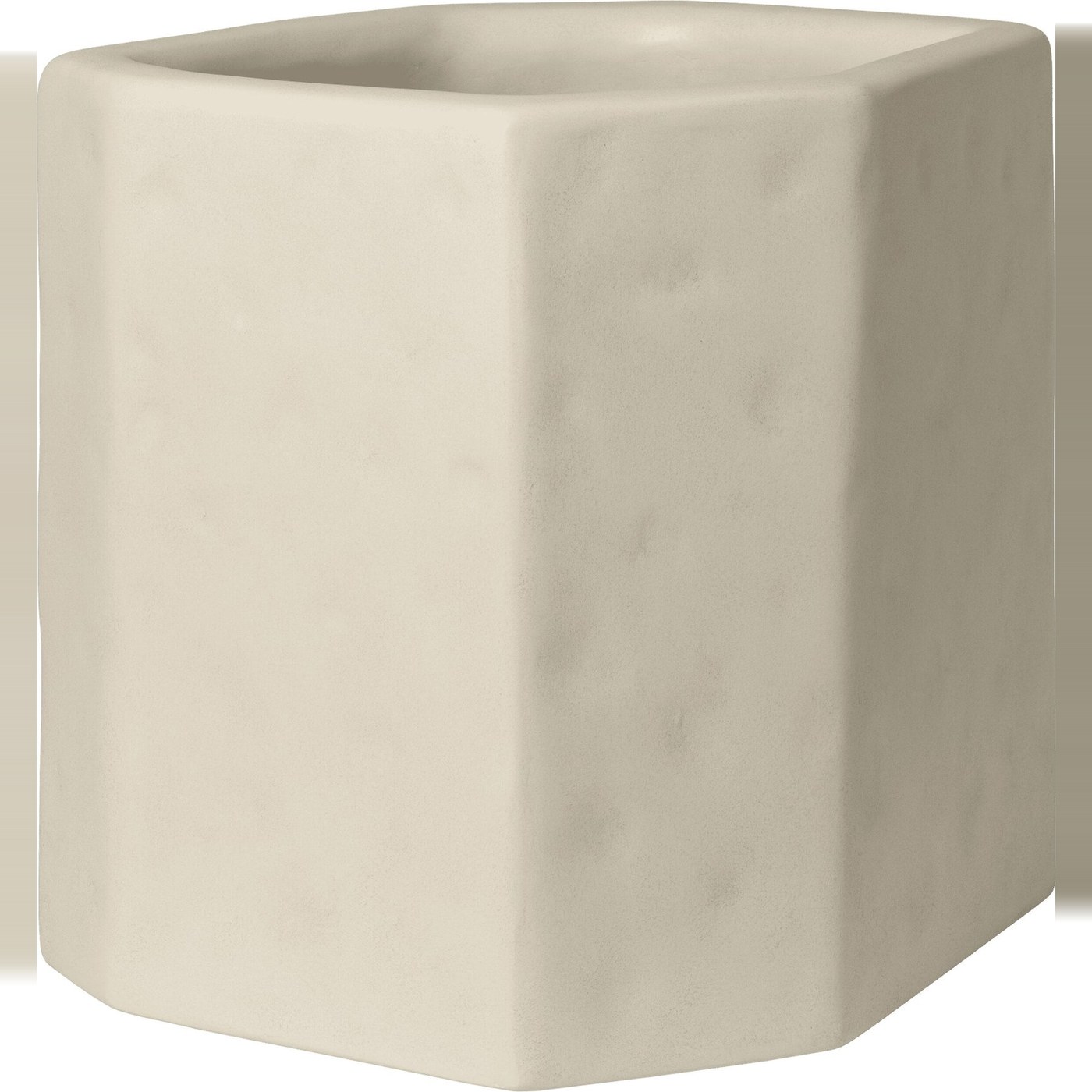Ferm Living Staffa Blumentopf 36 cm – Elfenbein