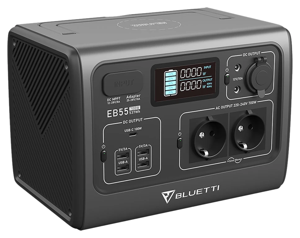 DE-BLUETTIPOWER BLUETTI EB55 Tragbare Powerstation