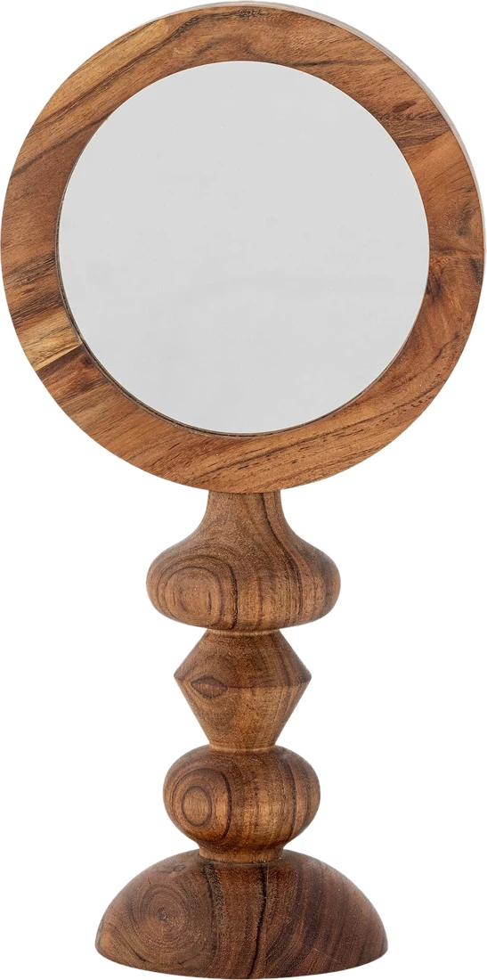 Schminkspiegel Malukka Kosmetikspiegel 40 cm braun