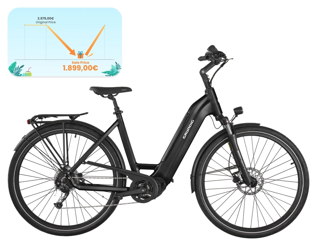 Grundig GCB-1 E-Bike Schwarz