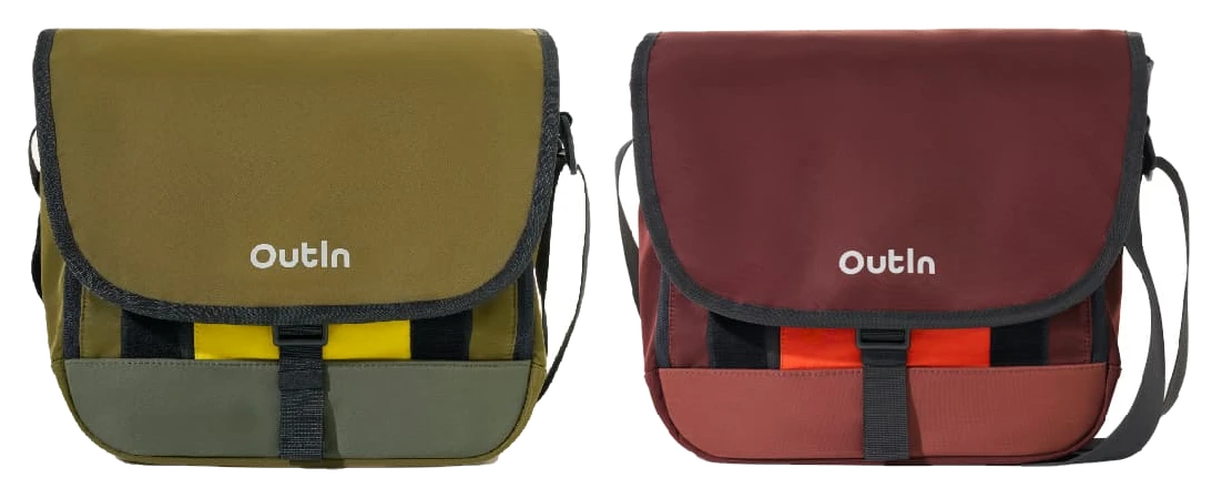 OutIn DE Flex Messenger – Bernsteinbraun