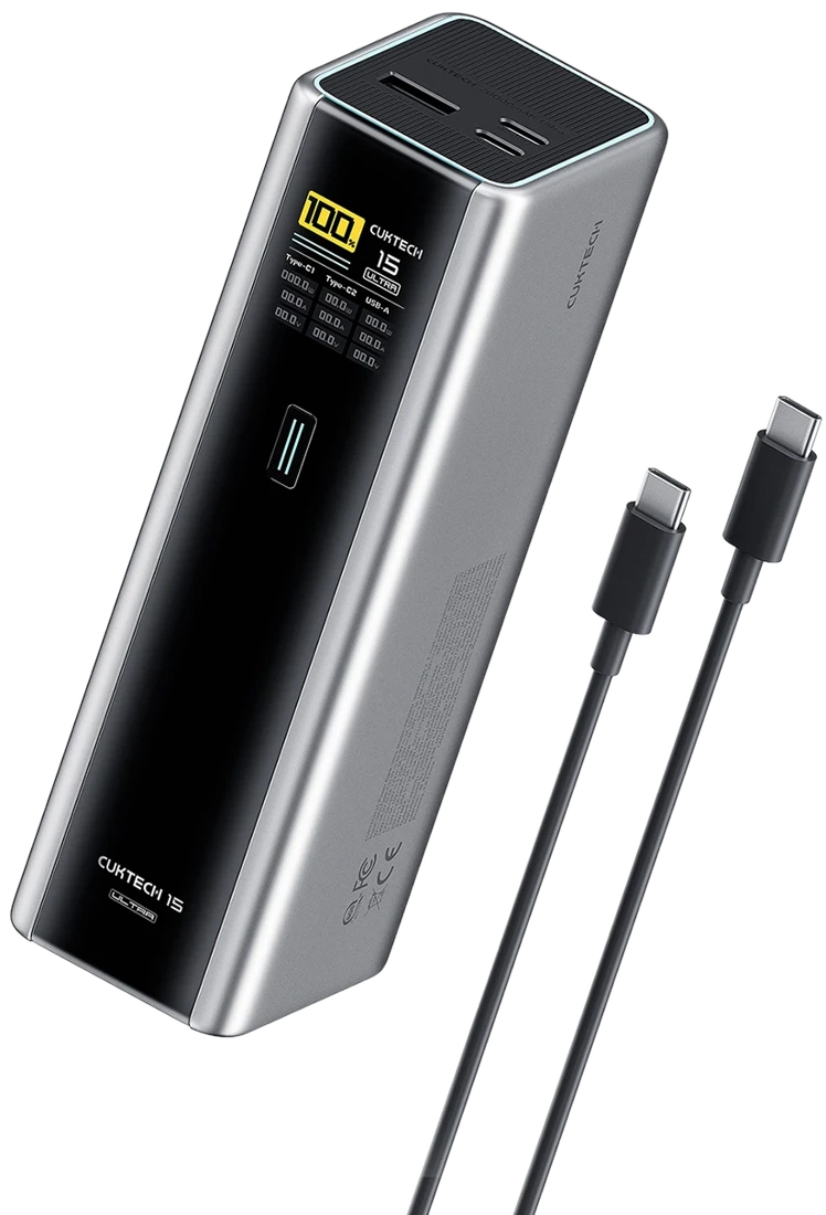 Externer Akku Cuktech – 20000mAh, 1 x