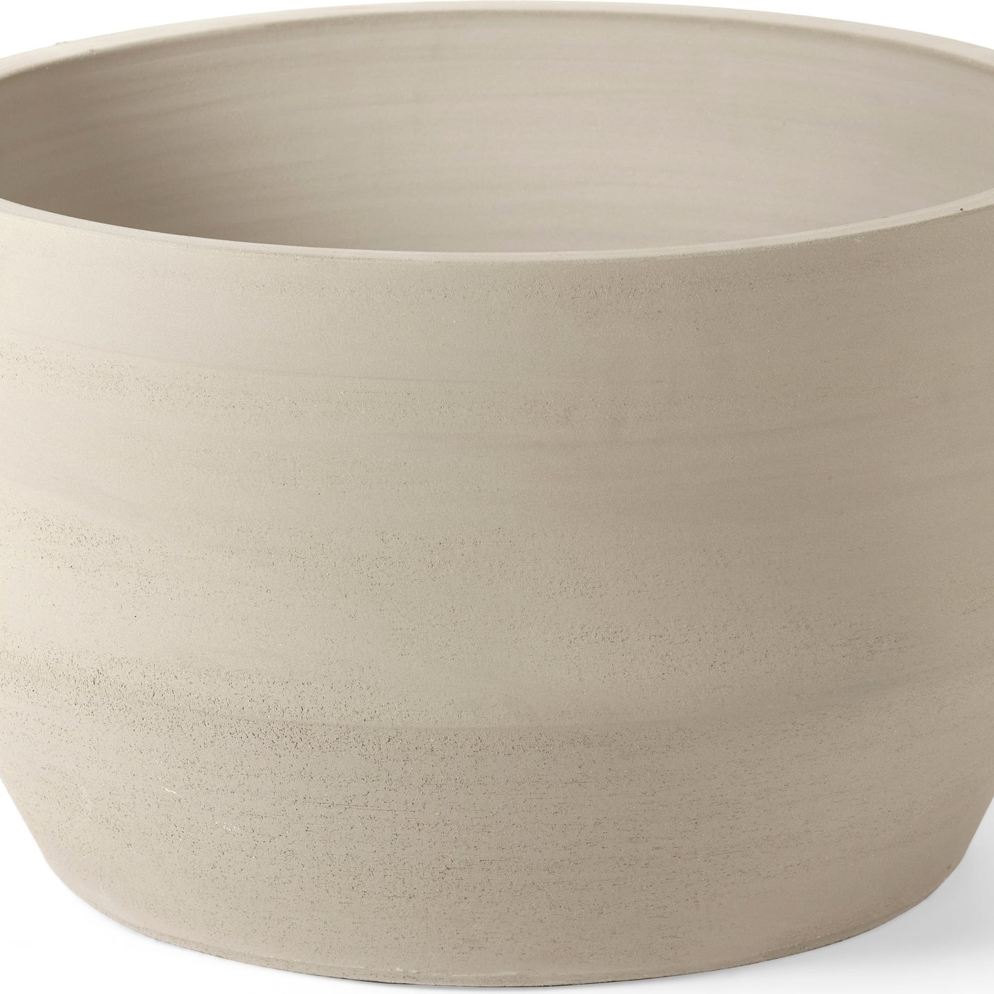 Stehende Blumentöpfe Construct Pflanzkübel 43 cm – beige
