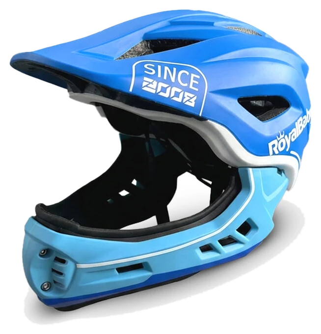 RoyalBaby Vollschutzhelm Blau