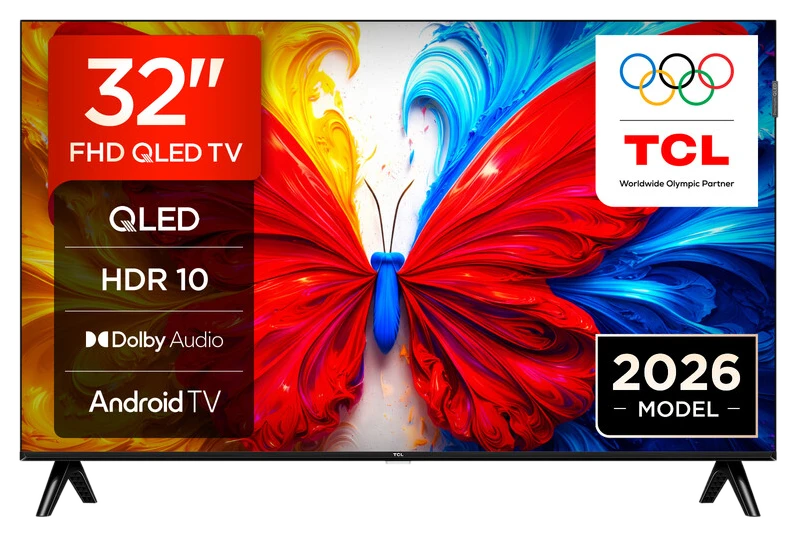 TCL 32S5L LED TV 80 cm / 32 Zoll Diagonale QLED-Display-Technologie Full