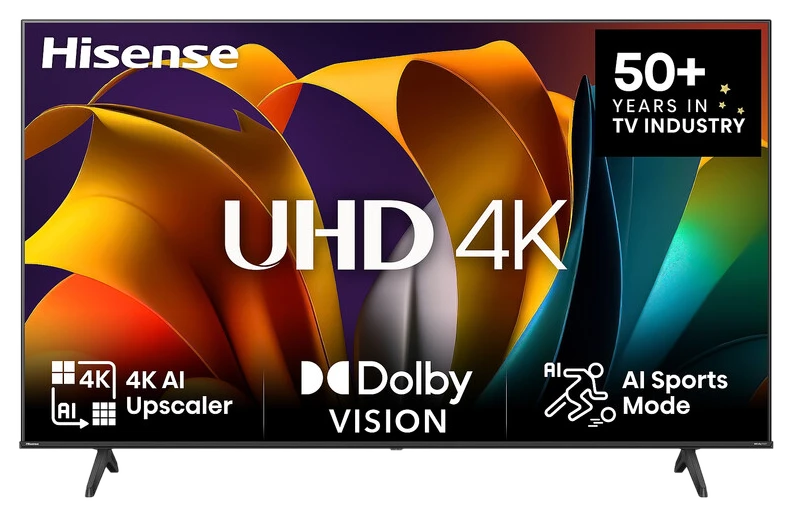Hisense 75E6NT 75 Zoll Fernseher 189 cm 4K UHD Smart TV mit Precision Colour