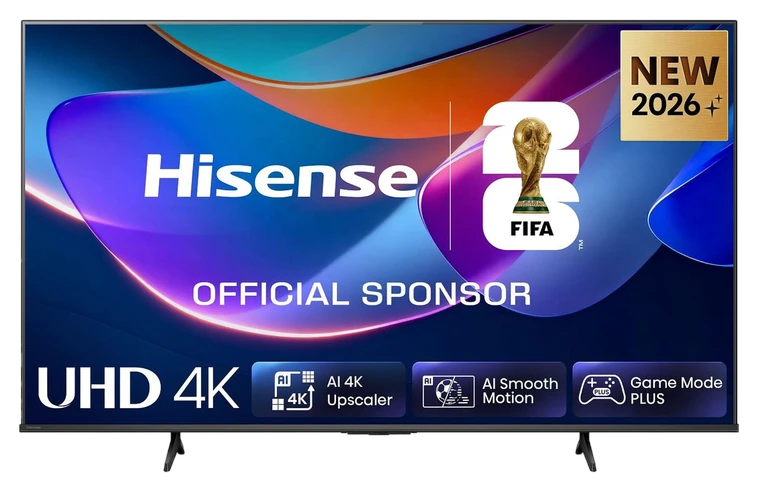 Hisense 43A6S 43 Zoll 4K Ultra HD Smart-TV DTS-Sound Triple-Tuner Schwarz