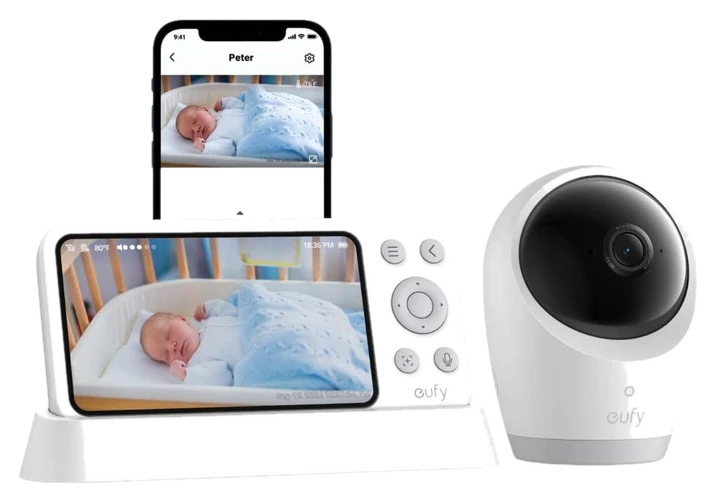 eufy Babyphone mit Kamera – E21, 4K UHD