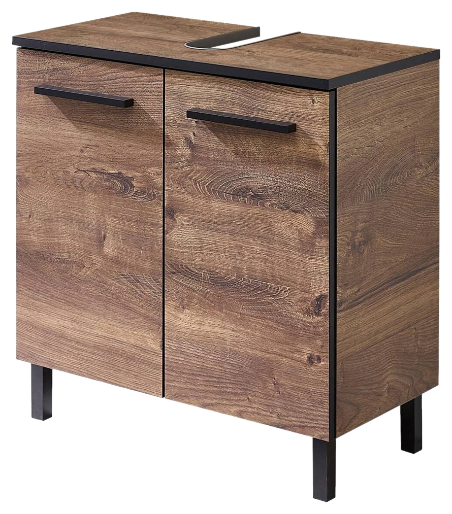 Pelipal Waschbeckenunterschrank Quickset 374 Eiche Ribeck Nachbildung