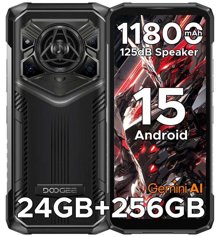 DOOGEE Blade 20 Pro Robustes Smartphone: 11800 mAh Akku