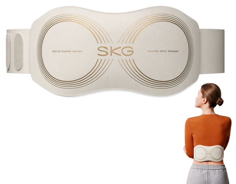 SKG W7 Pro Massagegerät für den unteren Rücken mit Wärmefunktion