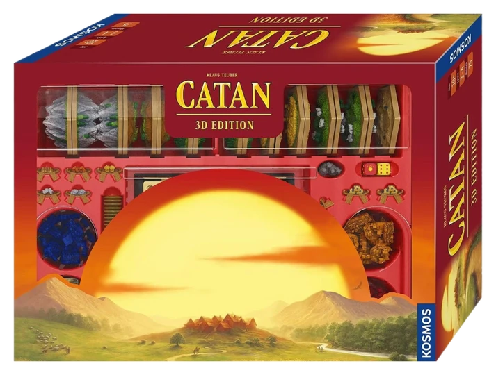 KOSMOS Settlers of Catan 3D-Edition: Der Brettspiel-Klassiker