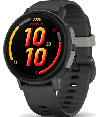 Garmin Bounce 2, Schiefergrau/Schwarz 1,2" Smartwatch für Kinder