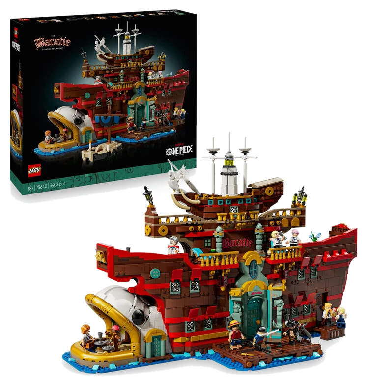 LEGO ONE PIECE Baratié – das Schwimmende Restaurant 75640