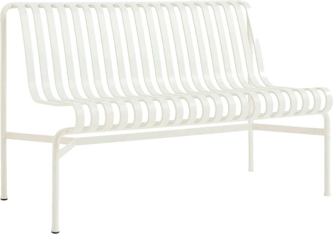 Gartensofas und -bänke Palissade Gartenbank mit Rückenlehne