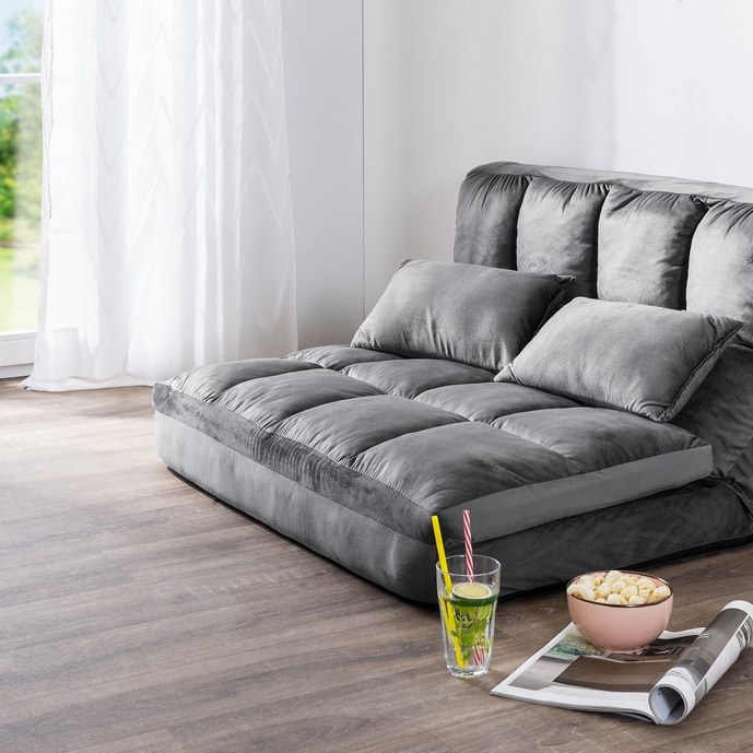 Better Home 2 in 1 faltbares Bodensofa Bett mit Rückenlehne