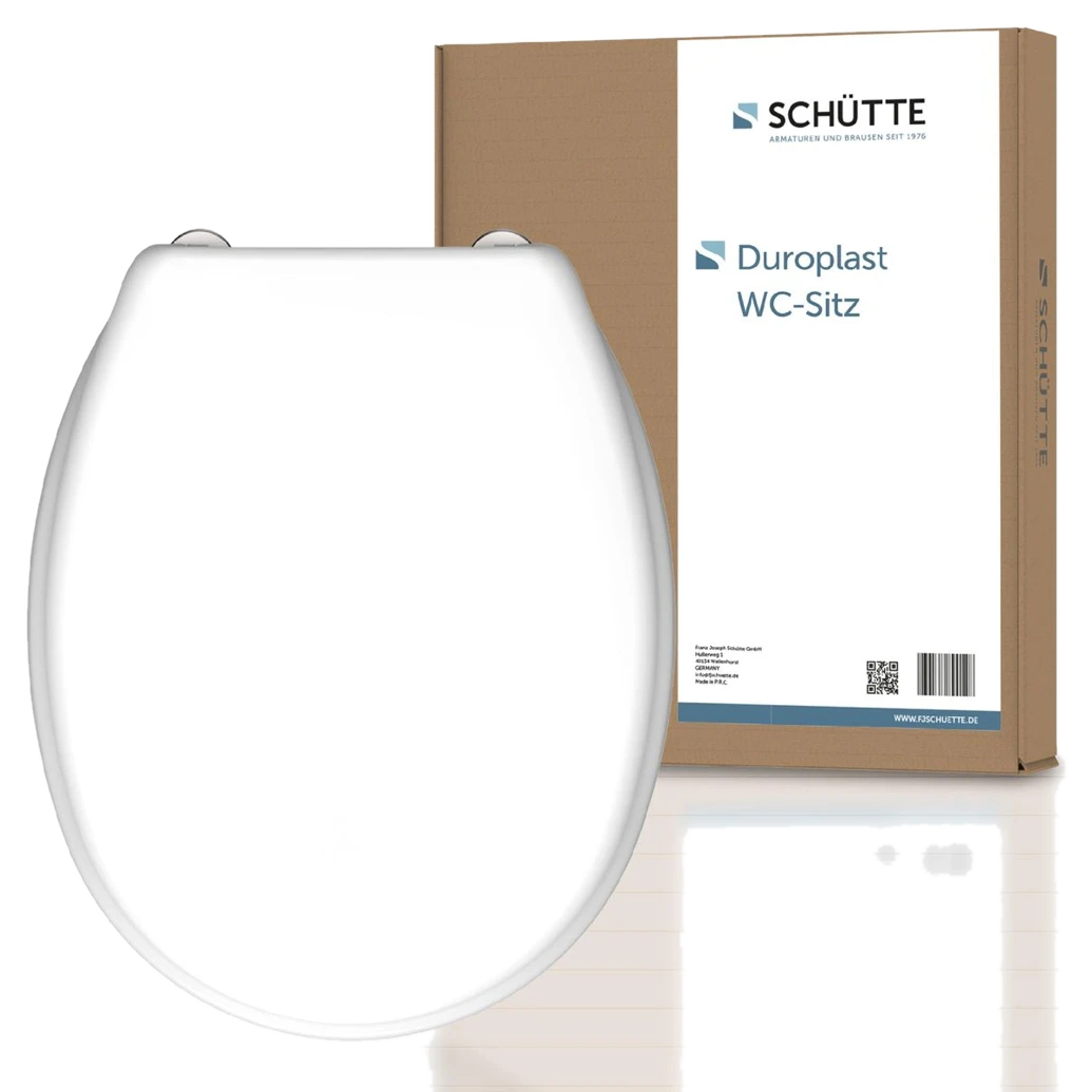 Schütte Duroplast WC-Sitz WHITE