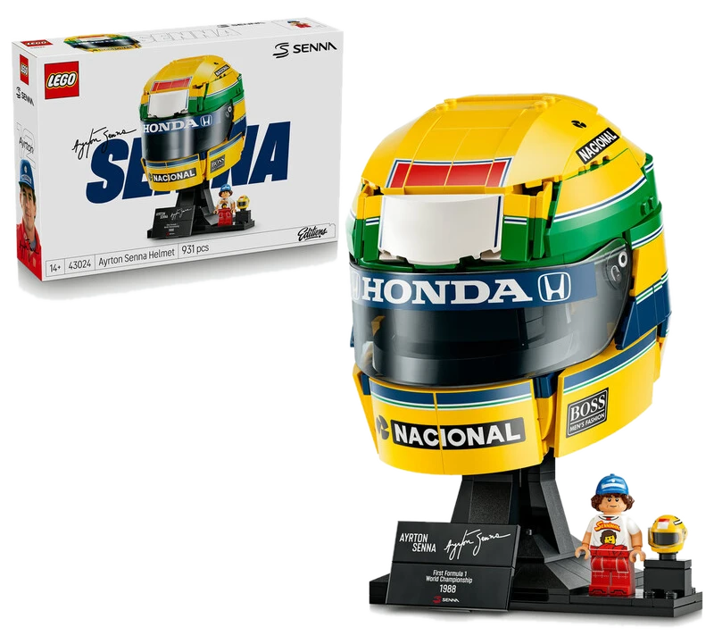LEGO Formula 1 43024 Ayrton Senna Helm