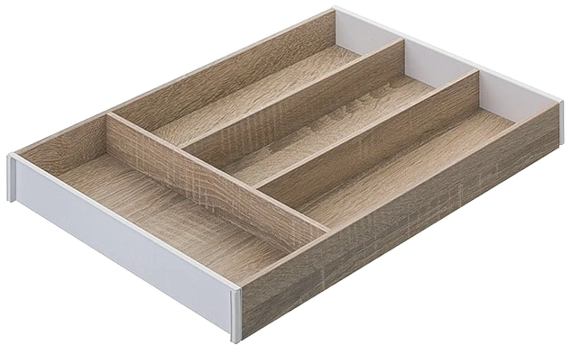BLUM Besteckeinsatz AMBIA LINE Holzdesign für Blum Legrabox Höhe M und K