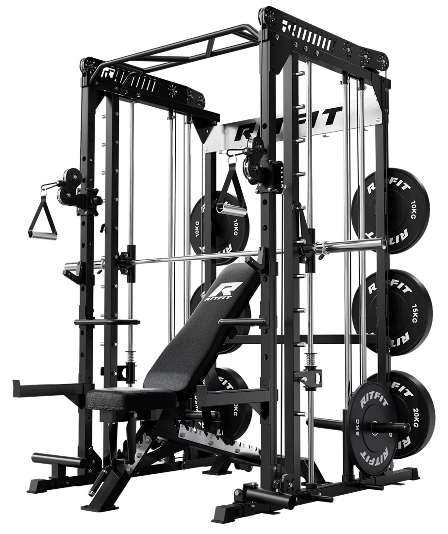 RitFit M1 Pro Smith Maschine Home Gym Komplettset