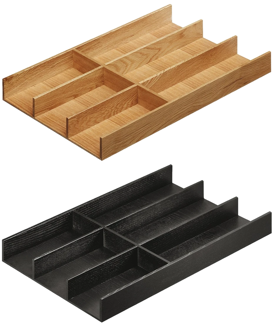 Häfele Besteckeinsatz H4137 aus Holz Schubkasteneinteilung universell flexibel