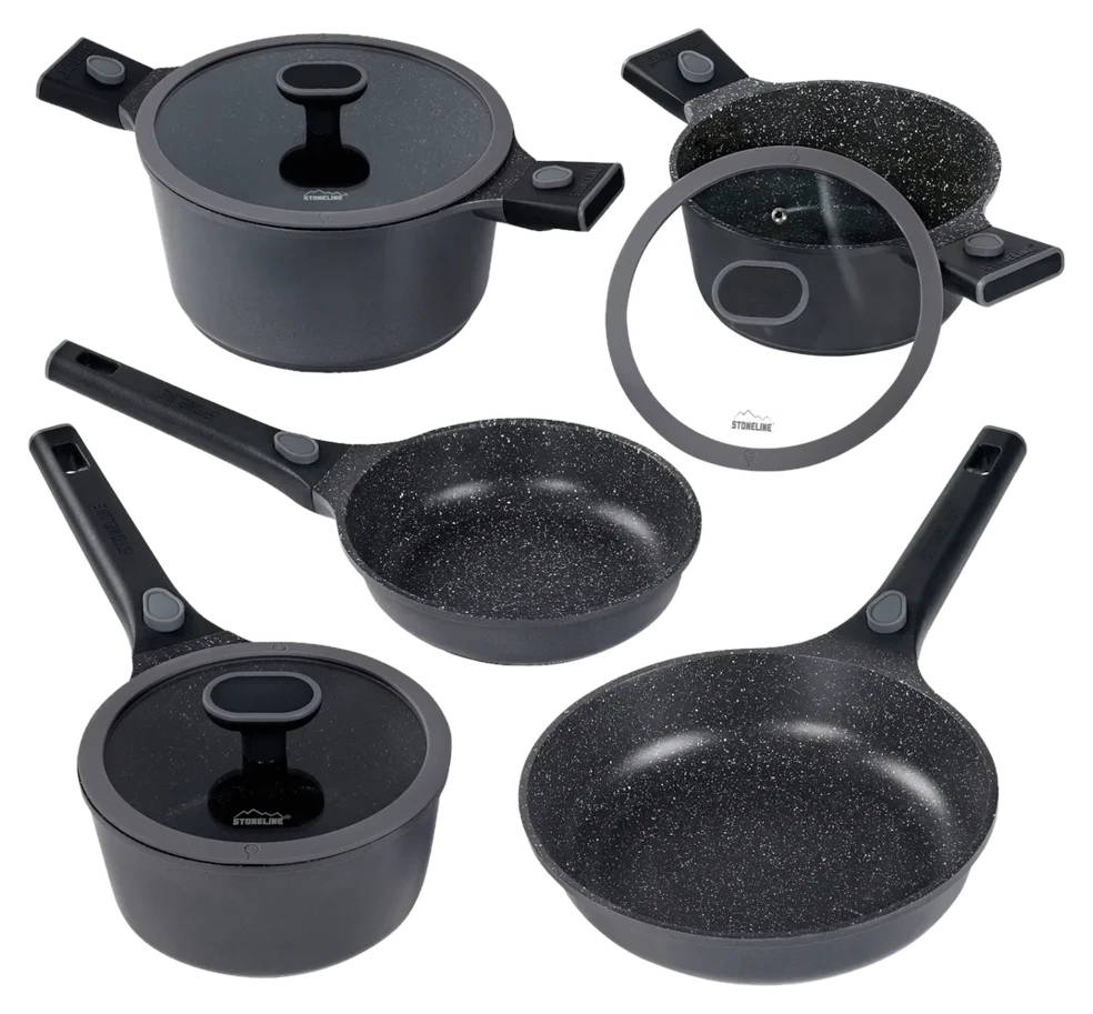 STONELINE® STONELINE SMART Kochgeschirr-Set 8-teilig 18/20/24