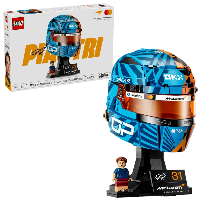 LEGO Editions Formula 1 43017 McLaren Mastercard F1® Team Oscar Piastri Helm